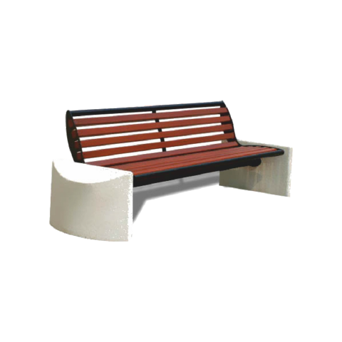 Wooden Belted Bench