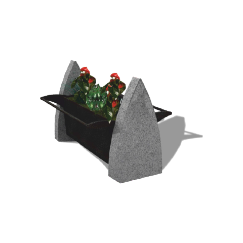 Metal Grid Flowerpot